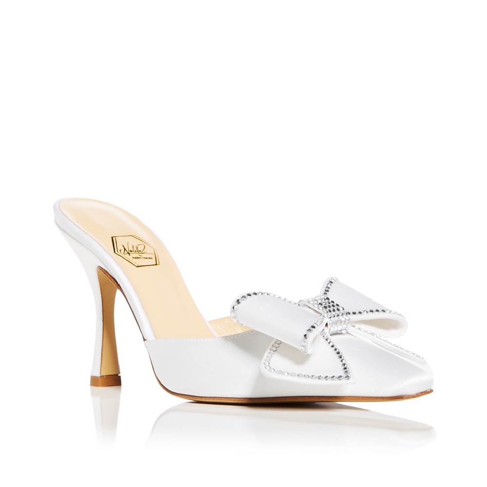 NEW | NALEBE | Made in Italy - Dimante Satin Heels